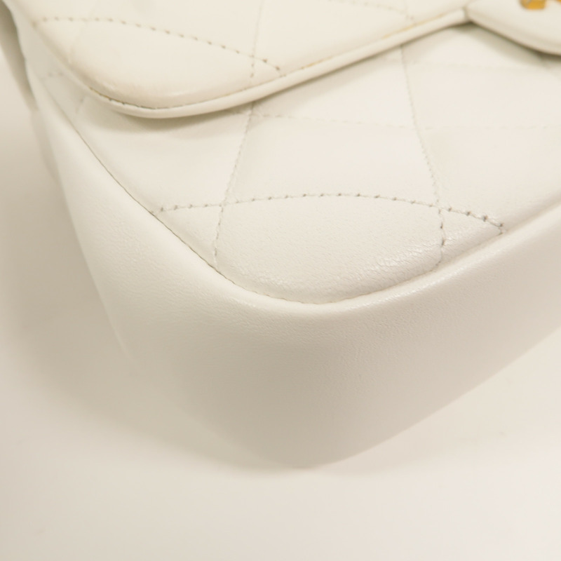 CHANEL 牛皮皮革In The Loop Medium Flap Bag鏈帶手挽肩背兩用袋-12
