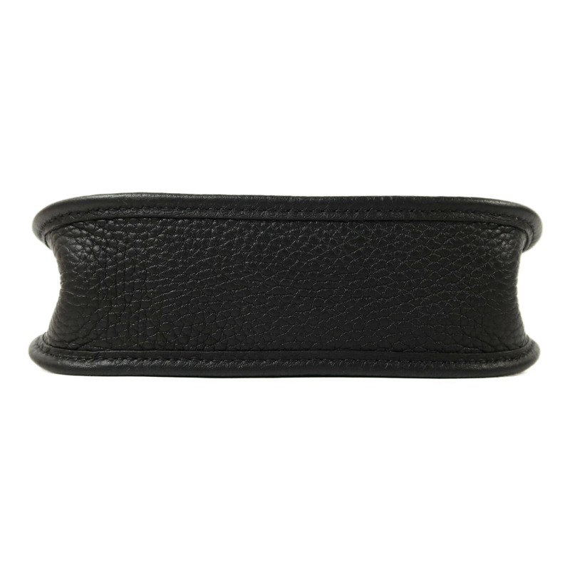 HERMES Clemence皮革Evelyne TPM肩背袋Noir-3