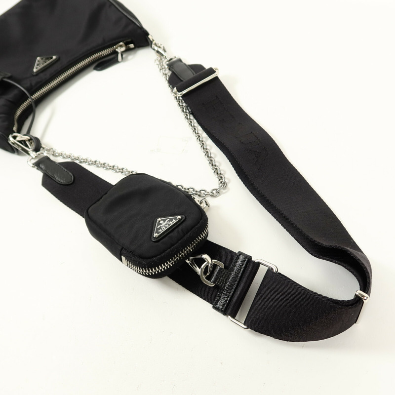 PRADA 尼龍Re-Edition 2005 Mini Bag肩背袋-11