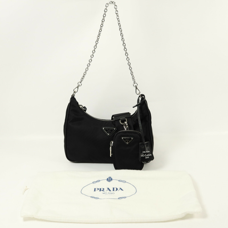 PRADA 尼龍Re-Edition 2005 Mini Bag肩背袋-16