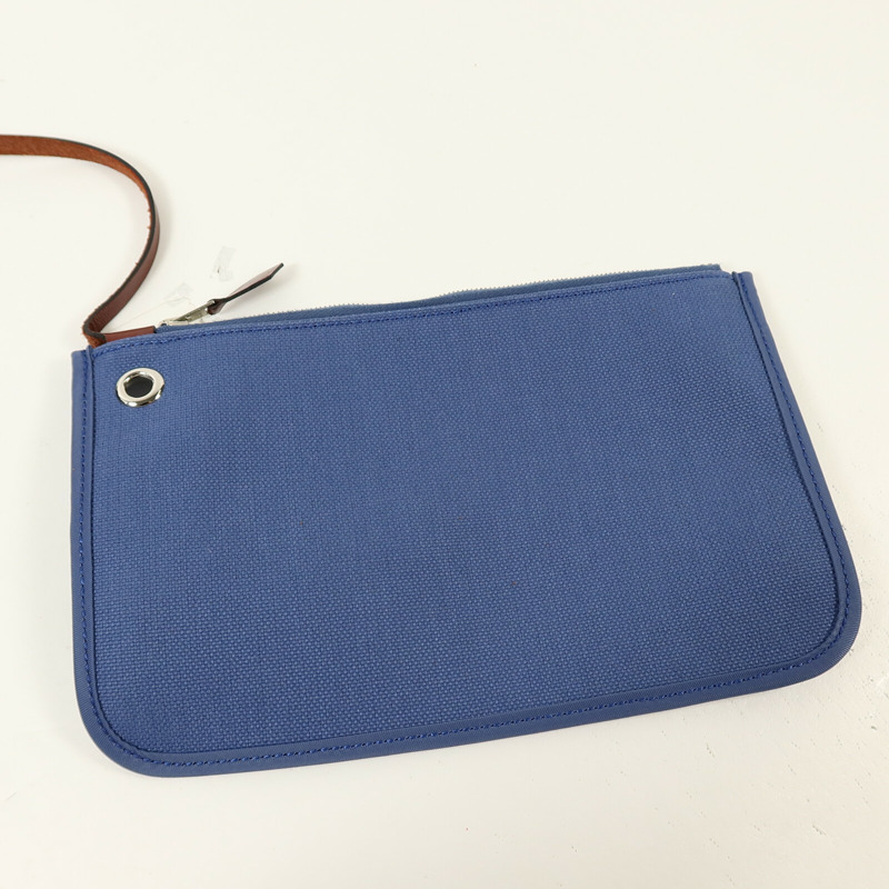 HERMES 帆布Herbag PM手挽肩背兩用袋Bleu Agate-8