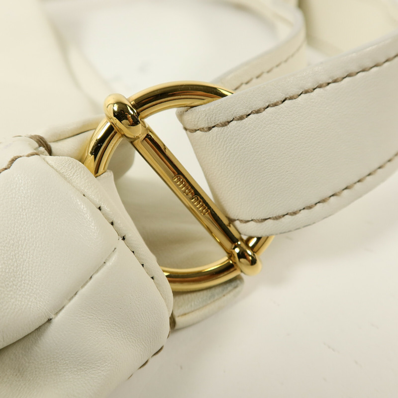 Miu Miu 羊皮皮革Shoulder Bag肩背袋-6