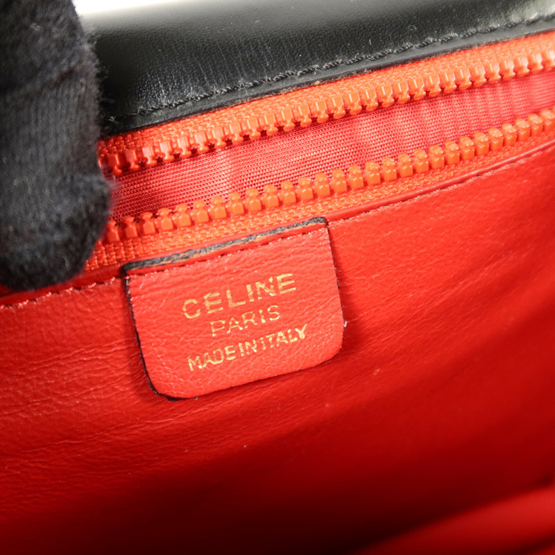 CELINE 牛皮皮革Vintage Star Ball Bag肩背袋-9