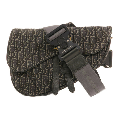 Dior Oblique帆布Saddle肩背袋