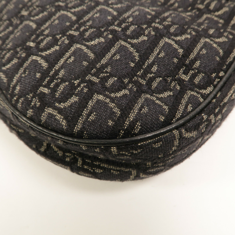 Dior Oblique帆布Saddle肩背袋-15