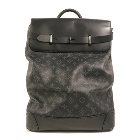 LOUIS VUITTON Monogram Eclipse Steamer Backpack背包