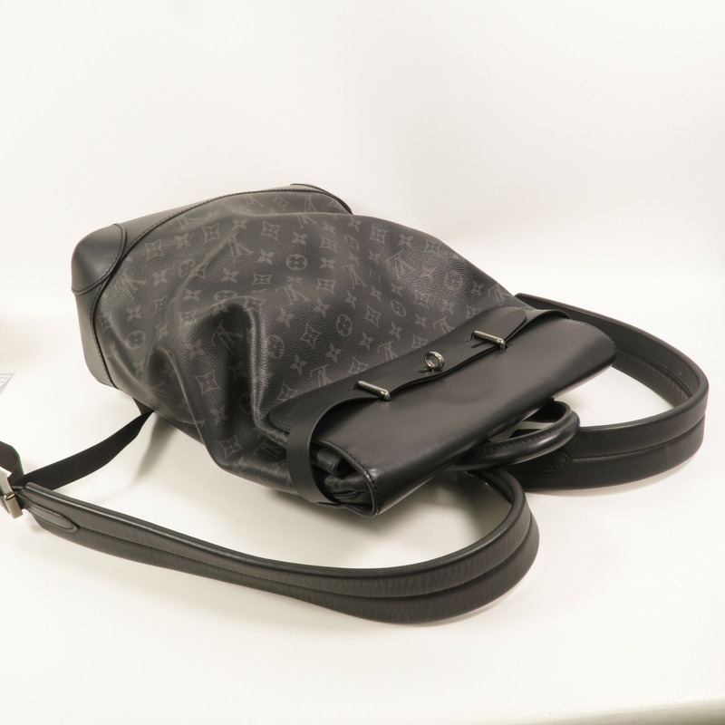 LOUIS VUITTON Monogram Eclipse Steamer Backpack背包-7