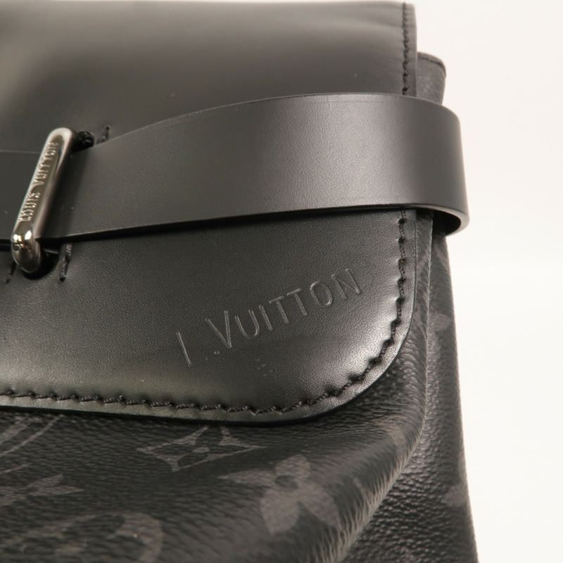 LOUIS VUITTON Monogram Eclipse Steamer Backpack背包-8