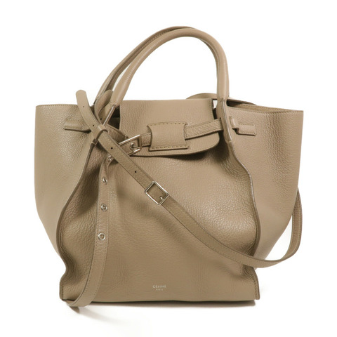 CELINE 牛皮皮革Small Big Bag手挽肩背兩用袋