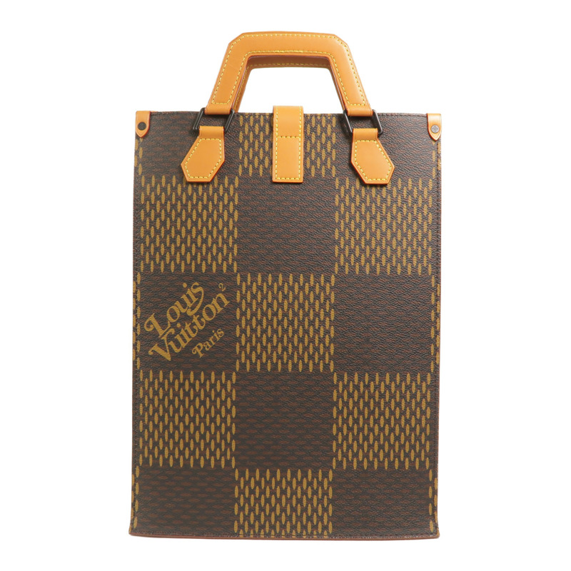 LOUIS VUITTON Monogram/Damier Giant LV x Nigo Mini Tote手挽袋-1