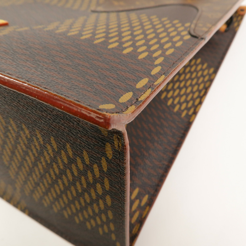 LOUIS VUITTON Monogram/Damier Giant LV x Nigo Mini Tote手挽袋-11
