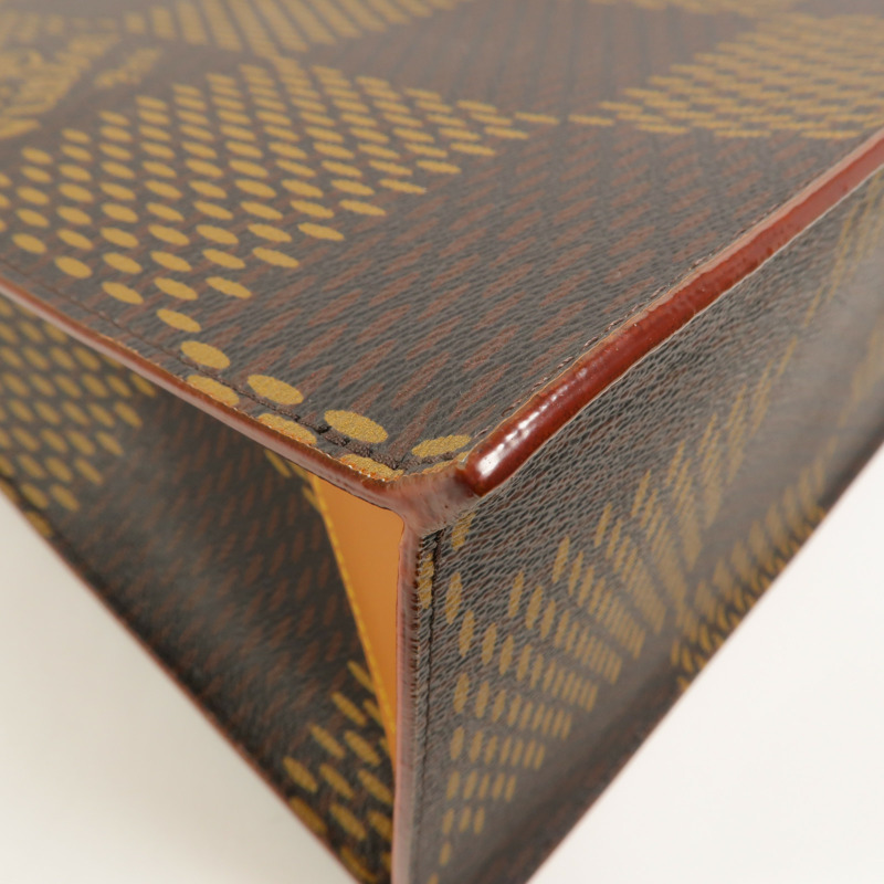 LOUIS VUITTON Monogram/Damier Giant LV x Nigo Mini Tote手挽袋-14