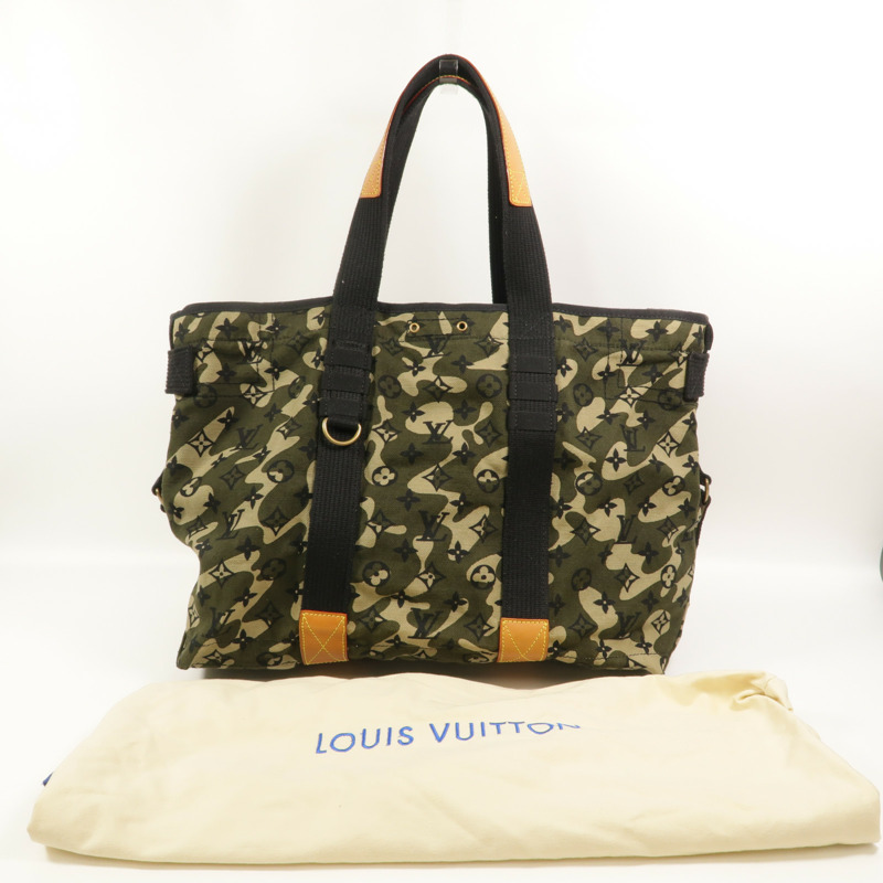 LOUIS VUITTON Monogramouflage Tray肩背袋-9