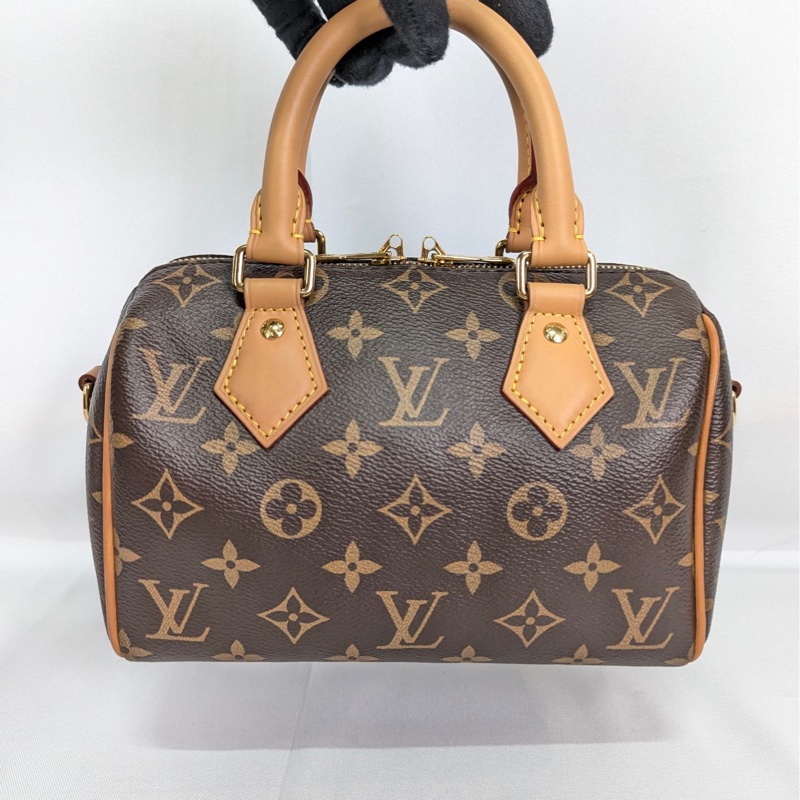 莉亞精品♡ LV M45948 Speedy20 桃粉背帶 二手-1