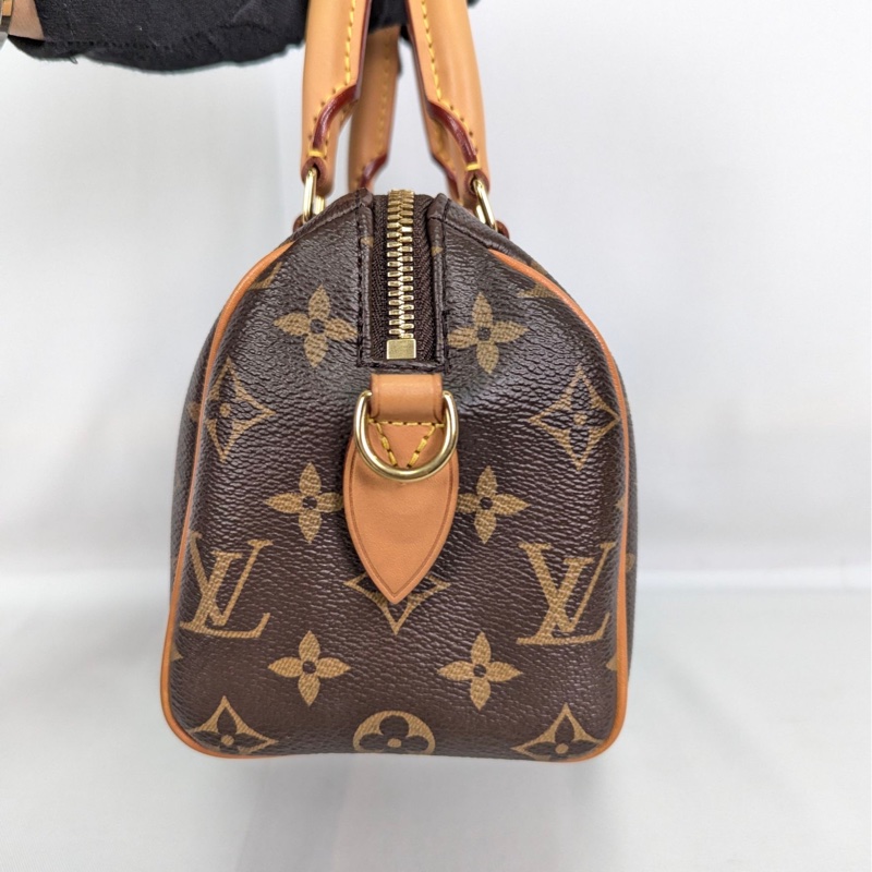 莉亞精品♡ LV M45948 Speedy20 桃粉背帶 二手-4