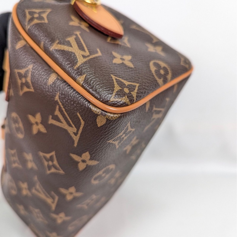 莉亞精品♡ LV M45948 Speedy20 桃粉背帶 二手-6