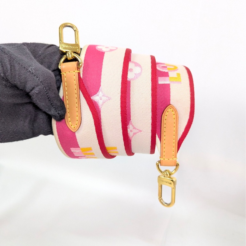 莉亞精品♡ LV M45948 Speedy20 桃粉背帶 二手-13