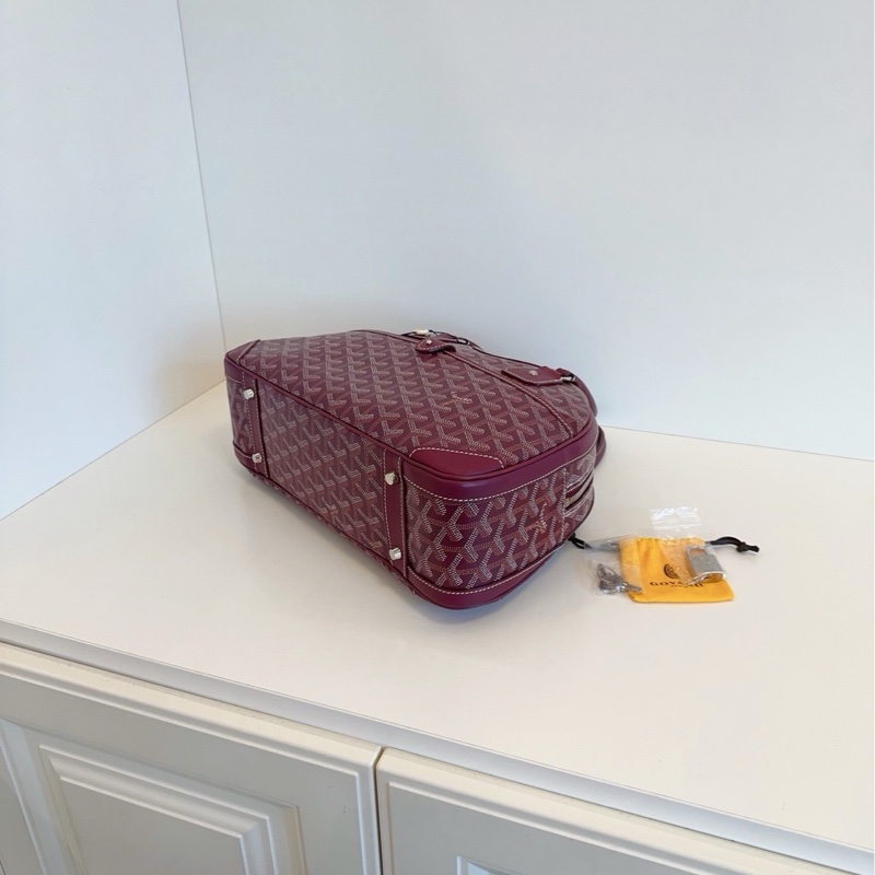 ✨Goyard｜老花保齡球包/手提半月波士頓｜99新-6