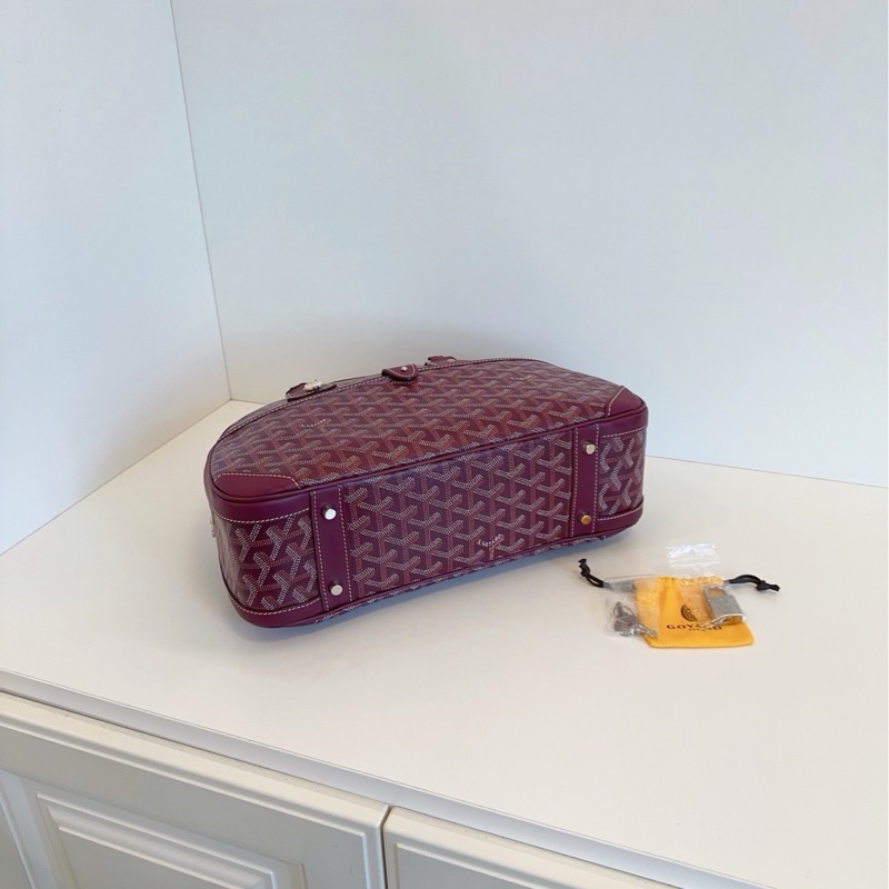 ✨Goyard｜老花保齡球包/手提半月波士頓｜99新-7