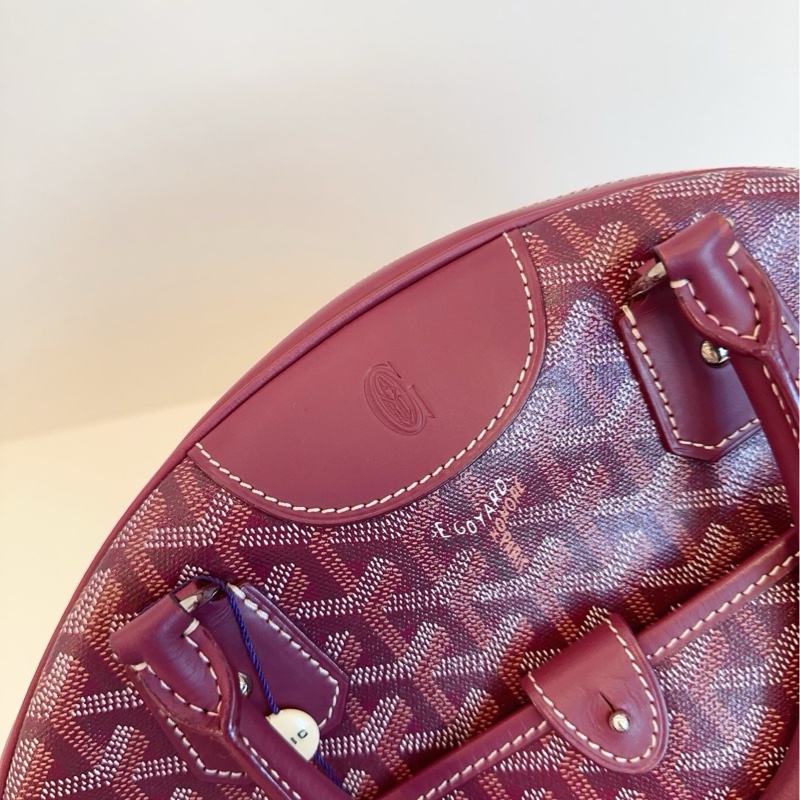 ✨Goyard｜老花保齡球包/手提半月波士頓｜99新-9