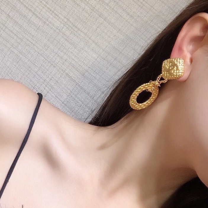 Chanel香奈兒 中古29季編織款耳夾耳墜-3
