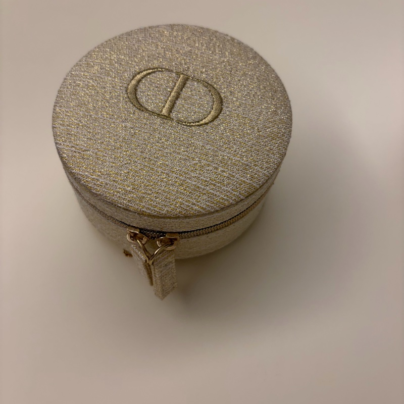 Dior 鑲鑽愛心 Logo 項鍊-4