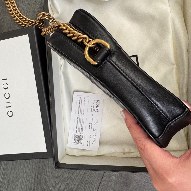 gucci 馬夢系列手機包！防潮箱保存！-3