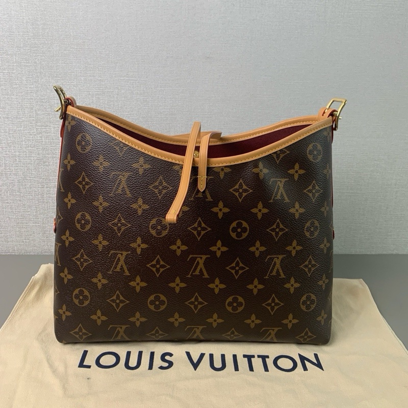 👜LV路易威登｜carryall小號老花子母購物袋｜芯片款99新-5