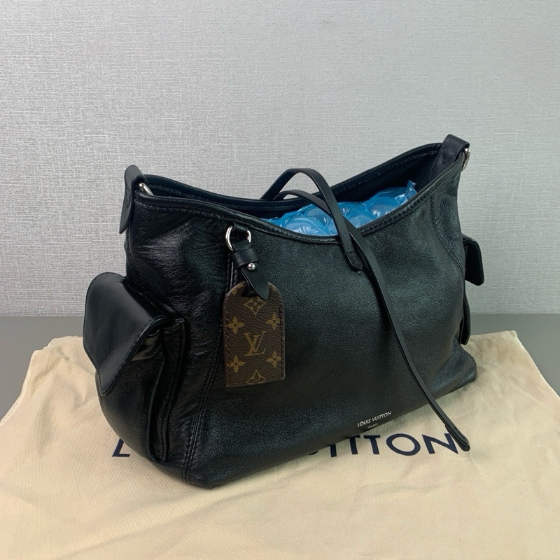 👜LV路易威登｜carryall cargo黑武士小號｜芯片款99新-2
