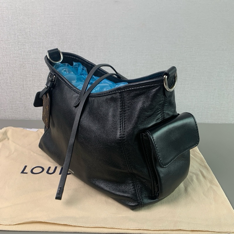 👜LV路易威登｜carryall cargo黑武士小號｜芯片款99新-3