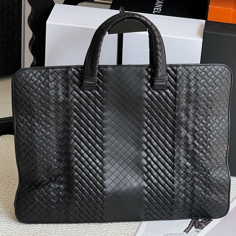 Bottega Veneta葆蝶家 bv編織手提公文包-0
