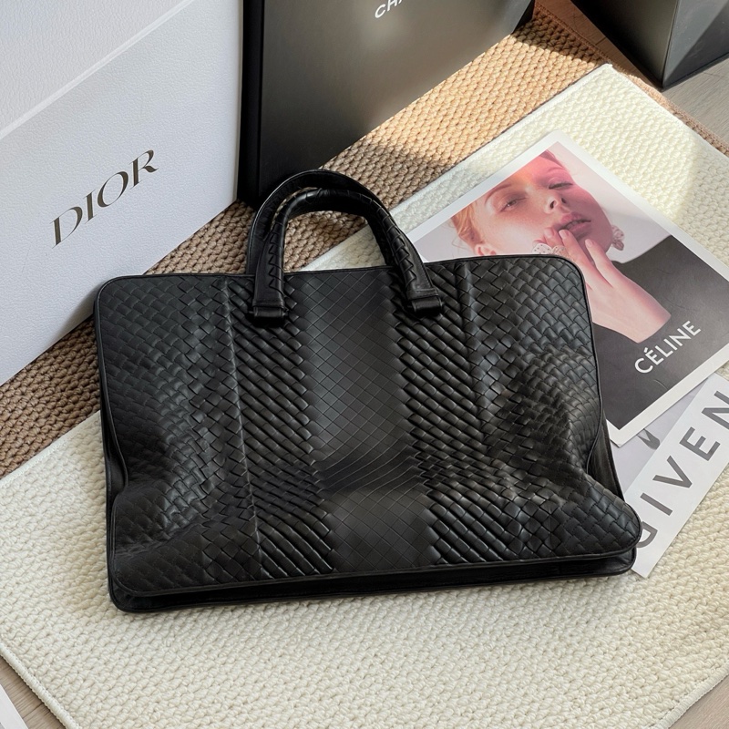Bottega Veneta葆蝶家 bv編織手提公文包-3