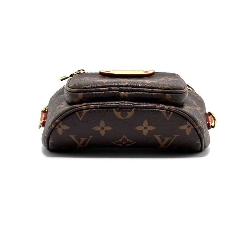 LV 經典老花bumbag mini腰包 芯片款 18*14*6  9新. 配件盒子 塵袋-4