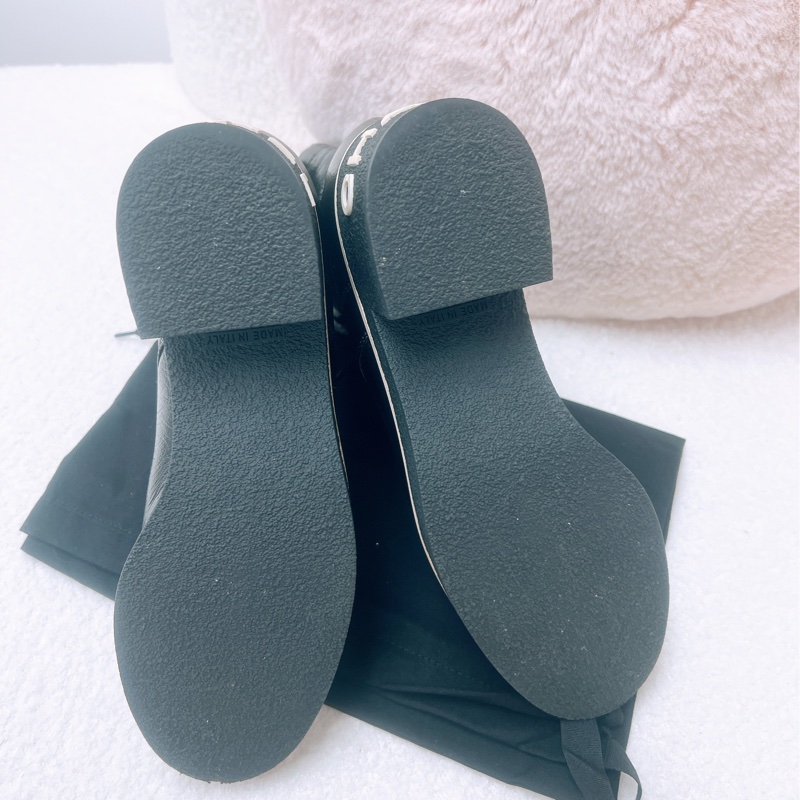 38.5碼 Chanel lace up combat 黑色靴子-6