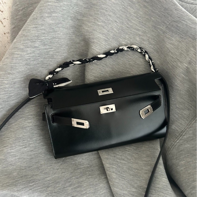 【贈送絲巾✨Kelly系列性價比之王👑】Hermes 愛馬仕 Kelly To Go Box皮 B刻-1