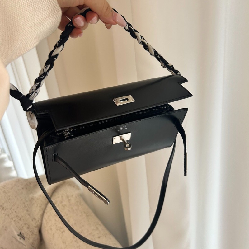 【贈送絲巾✨Kelly系列性價比之王👑】Hermes 愛馬仕 Kelly To Go Box皮 B刻-2