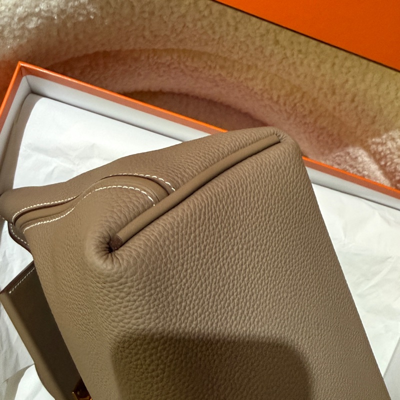 全新未使用Hermes 愛馬仕2424 29大象灰金扣-3
