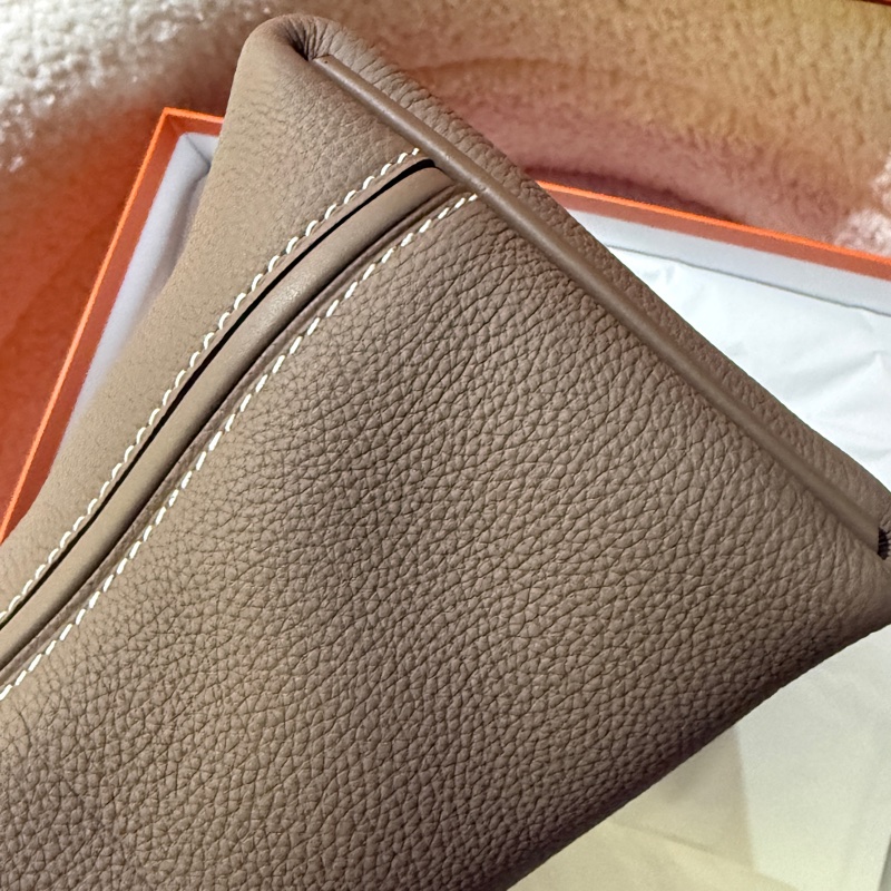 全新未使用Hermes 愛馬仕2424 29大象灰金扣-4