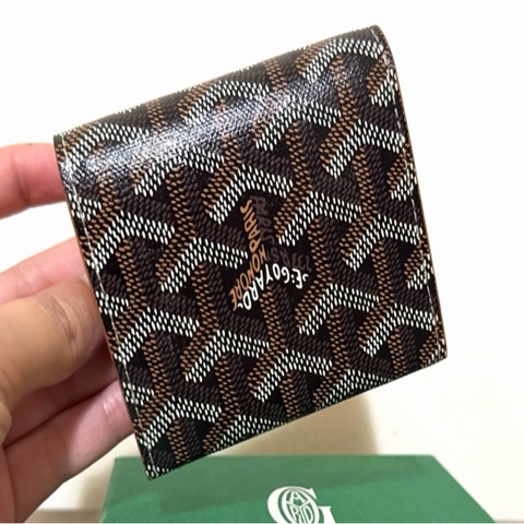 Goyard 零錢包（卡包）經典棕色