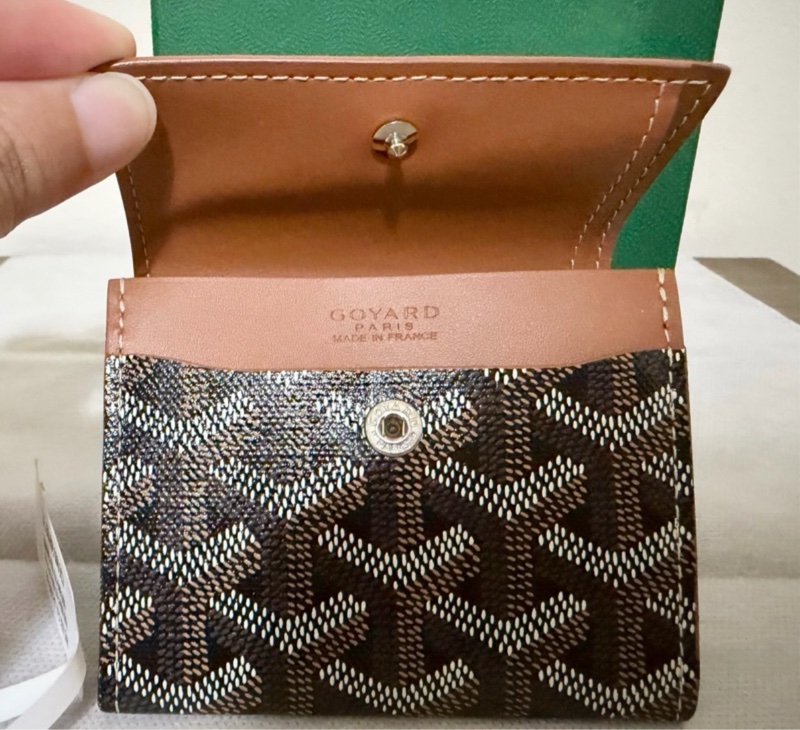 Goyard 零錢包（卡包）經典棕色-1