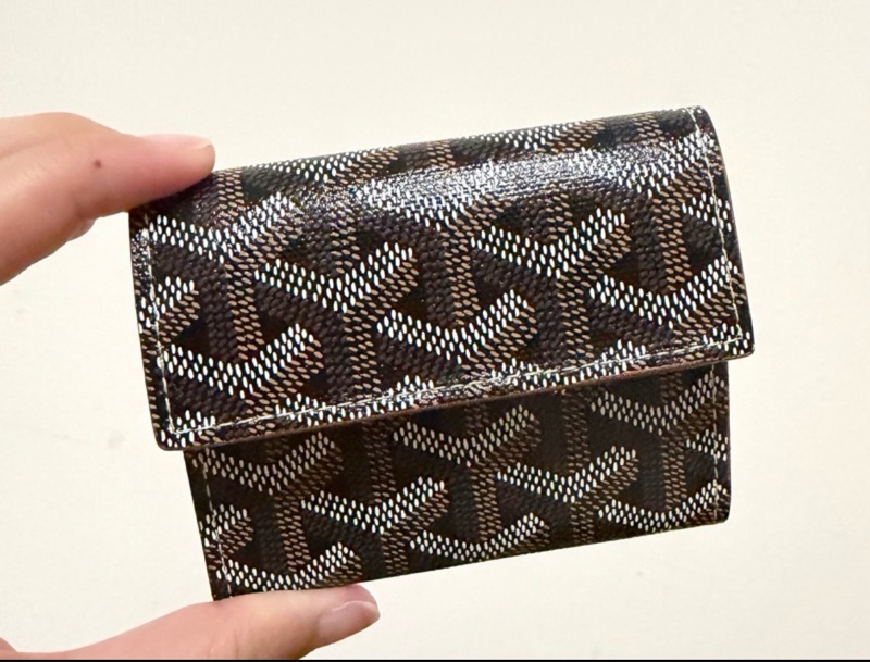 Goyard 零錢包（卡包）經典棕色-2