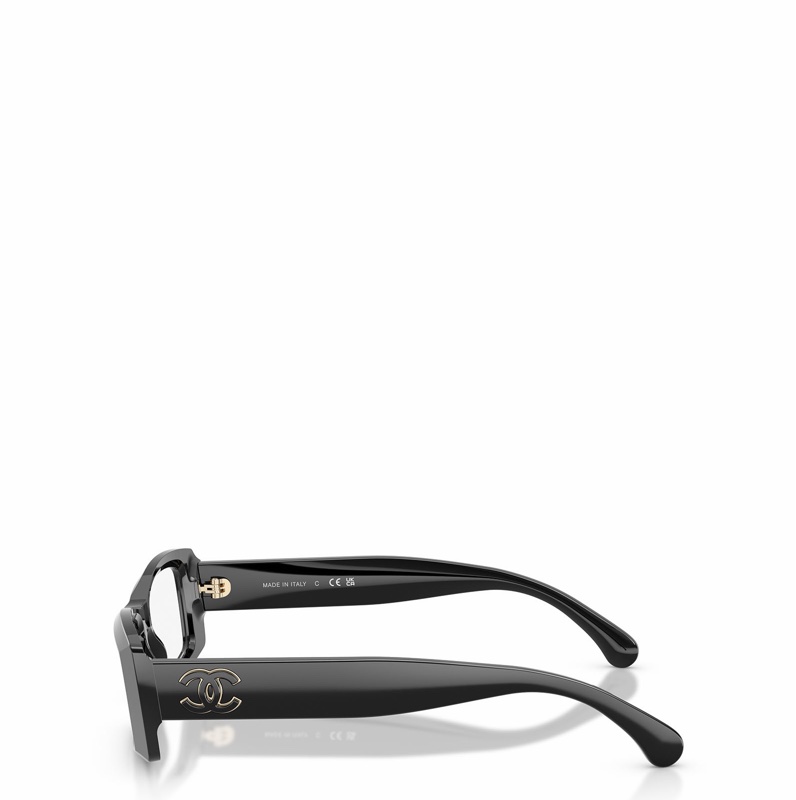 Chanel 女士 全框平光鏡52 54 均碼碼橋寬: 1.6cm; 鏡腿長: 14cm-3