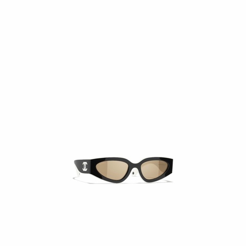 Chanel 女士 徽標太陽鏡54 均碼碼鏡腿長: 14cm; 鏡片直徑: 5.4cm