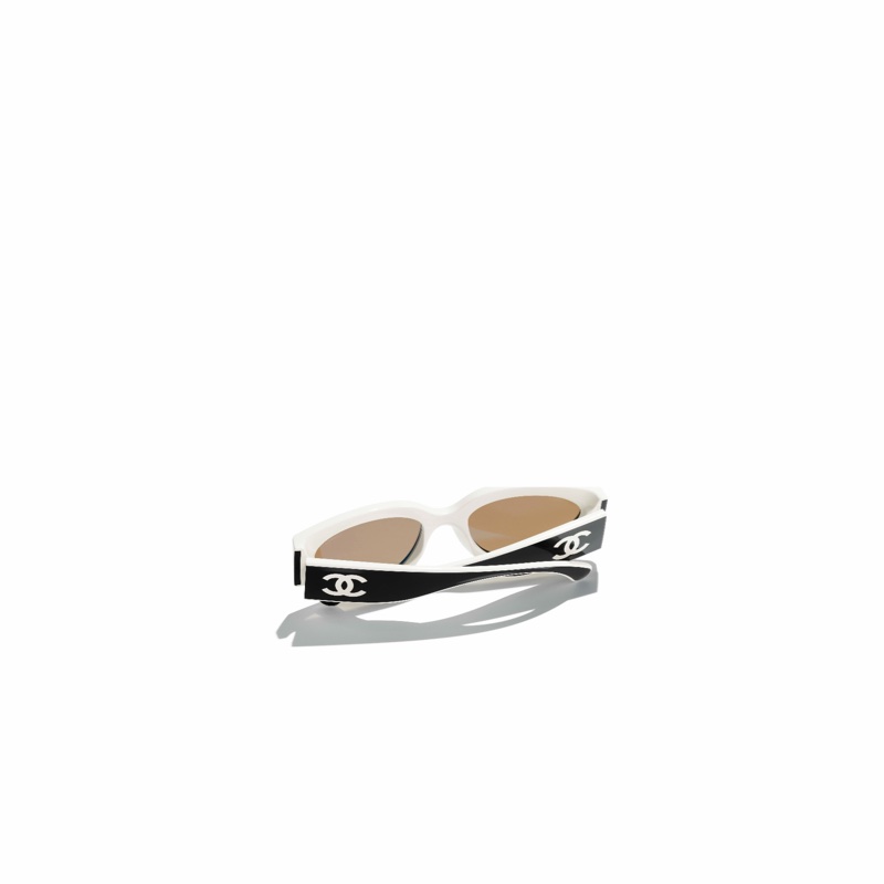 Chanel 女士 徽標太陽鏡54 均碼碼鏡腿長: 14cm; 鏡片直徑: 5.4cm-2