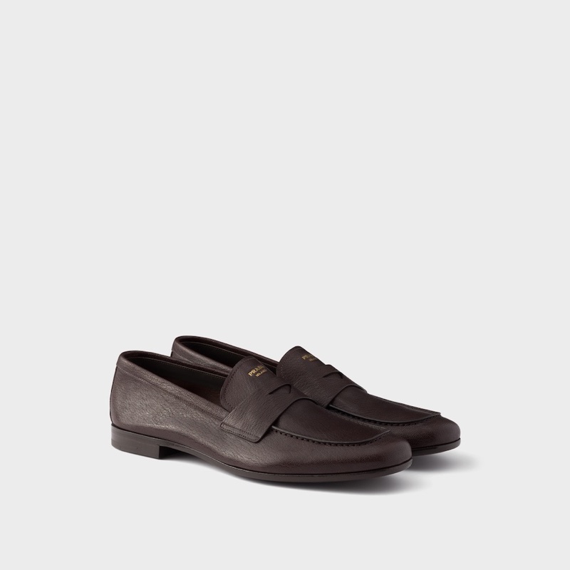 Prada 男士 皮質樂福鞋GB-11 GB-12 UK-5.5 UK-6 UK-6.5 UK-7 UK-7.5 UK-8 UK-8.5 UK-9 UK-9.5 UK-10 UK-10.5 UK-11 UK-11.5 UK-12碼-0