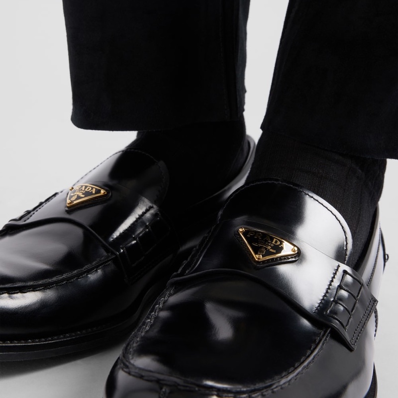 Prada 男士 圓頭樂福鞋UK-5 UK-5.5 UK-6 UK-6.5 UK-7 UK-7.5 UK-8 UK-8.5 UK-9 UK-9.5 UK-10 UK-10.5 UK-11 UK-11.5 UK-12碼-3