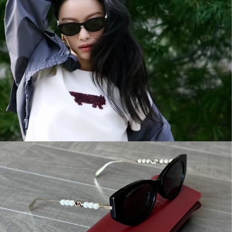 「M.Y精品」 gucci 古馳GG1970SA 蔡依林款 墨鏡 太陽/精品眼鏡