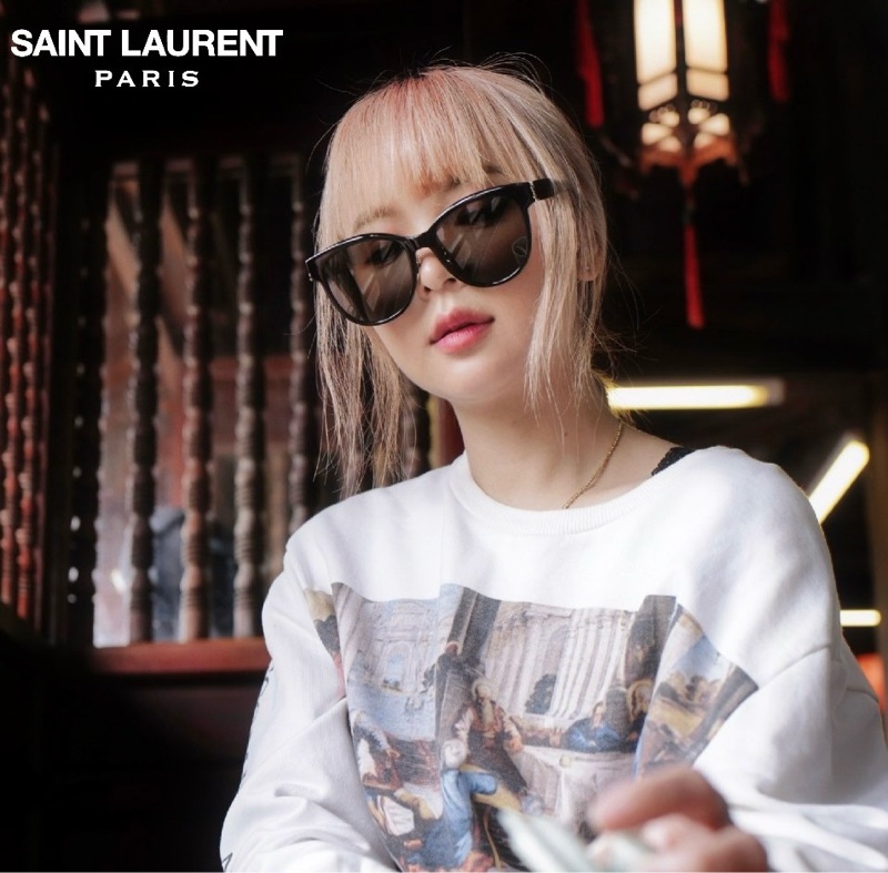 YSL 太陽眼鏡 SL M107 經典款-0