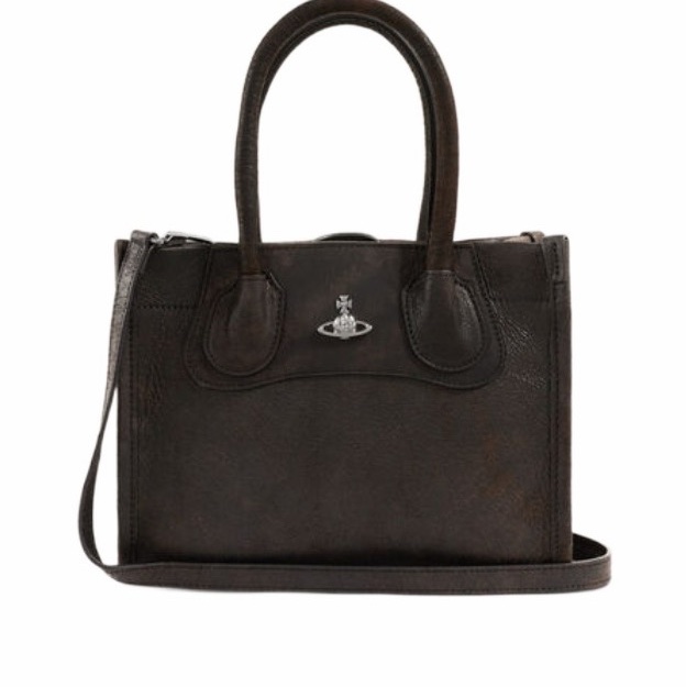 Vivienne Westwood 女士 Troy 小號手提斜挎包 24cm*10cm*18cm-4