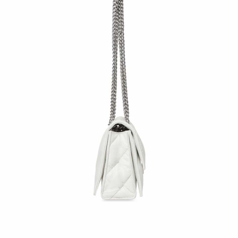 Balenciaga 女士 CRUSH 小號鏈條單肩包均碼碼常規、25 X 8 X 15 CM-2
